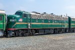 RPCX 1020, EMD F9HA ex BO F7A 947, RailCruise America Excursion Train at KCS Knoche Yard 